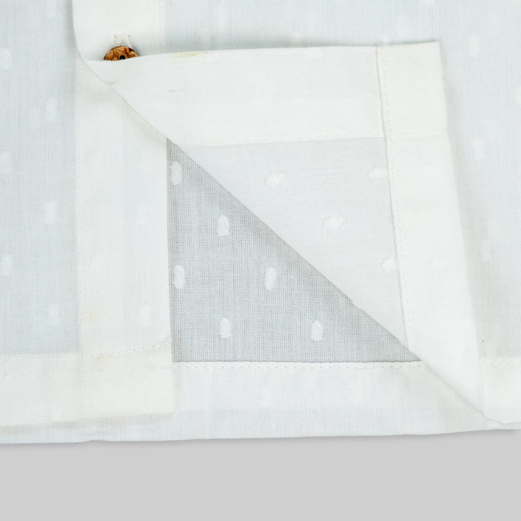 White Organic Cotton Co-ord Set for Kids