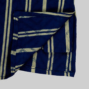 Navy Stripe Elegance Boys' Kurta Pajama Set