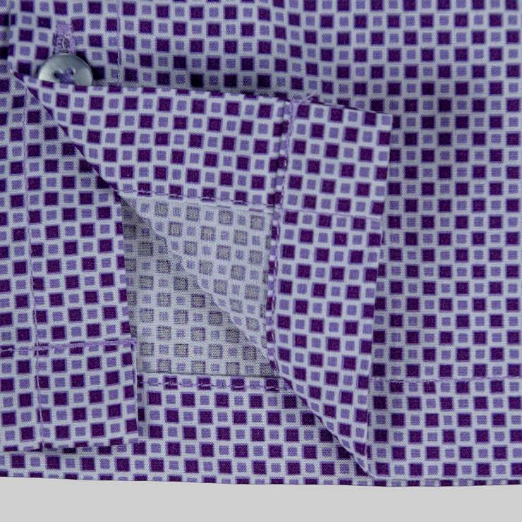 Purple Charm Cotton Sleepwear Set For Kids