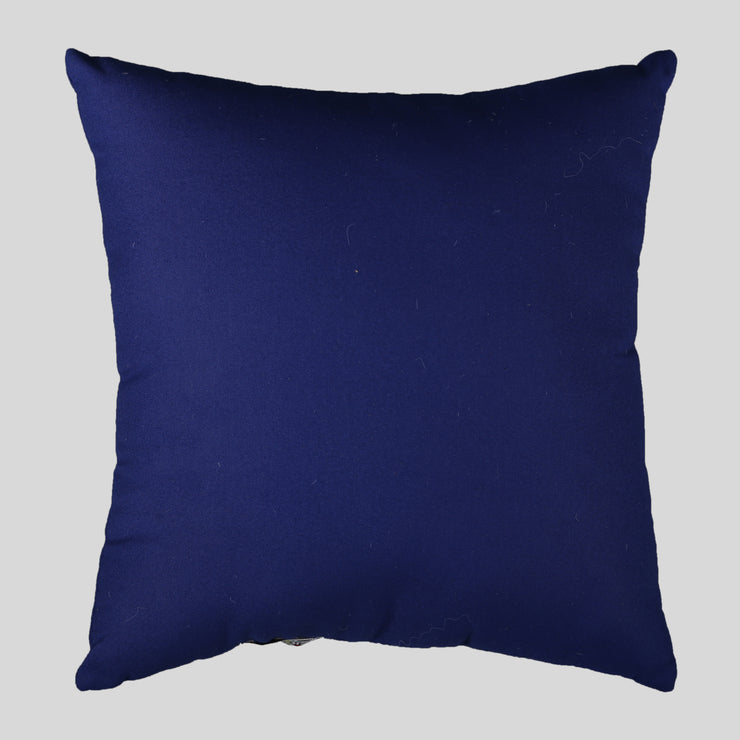 Navy Blue Cushion with Spiderman Motif