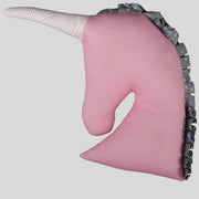 Pink and Grey Unicorn Cushion for Kids