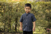 Shirt It Up-Blue Buzz, Boys Half Shirt