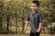 Shirt It Up-Blue Buzz, Boys Half Shirt