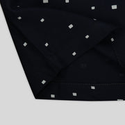 Geometrical Printed Half-Sleeves Nightwear For Kids