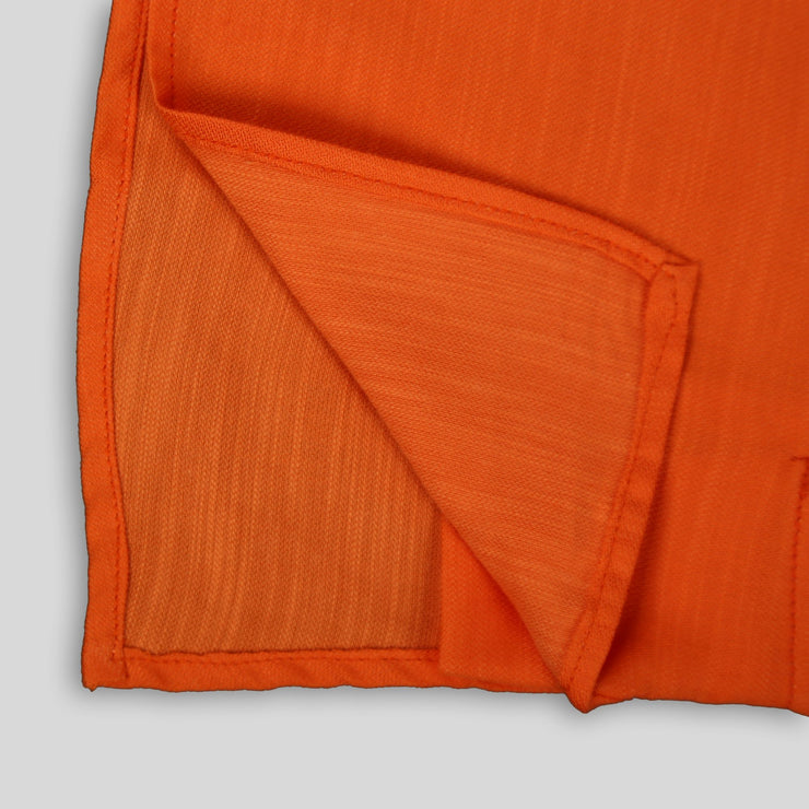 Orange Kurta Pyjama Set for Boys With Gota Work