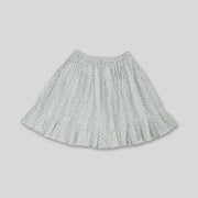 Pre Order: Blue and White Top and Cotton Skirt