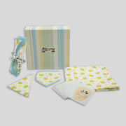 New Born Gift Box in Organic Cotton in Lady bug Print