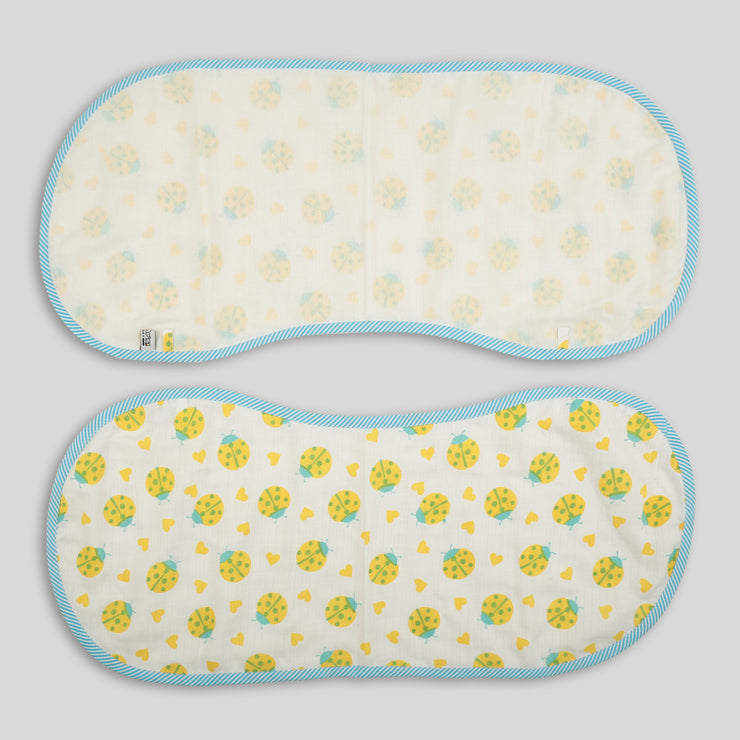 New Born Gift Box in Organic Cotton in Lady bug Print