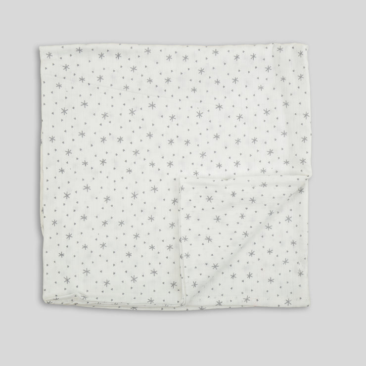 New Born Gift Box in Organic Cotton in Star Print