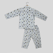 Rocket Print Cotton Sleepwear For Kids
