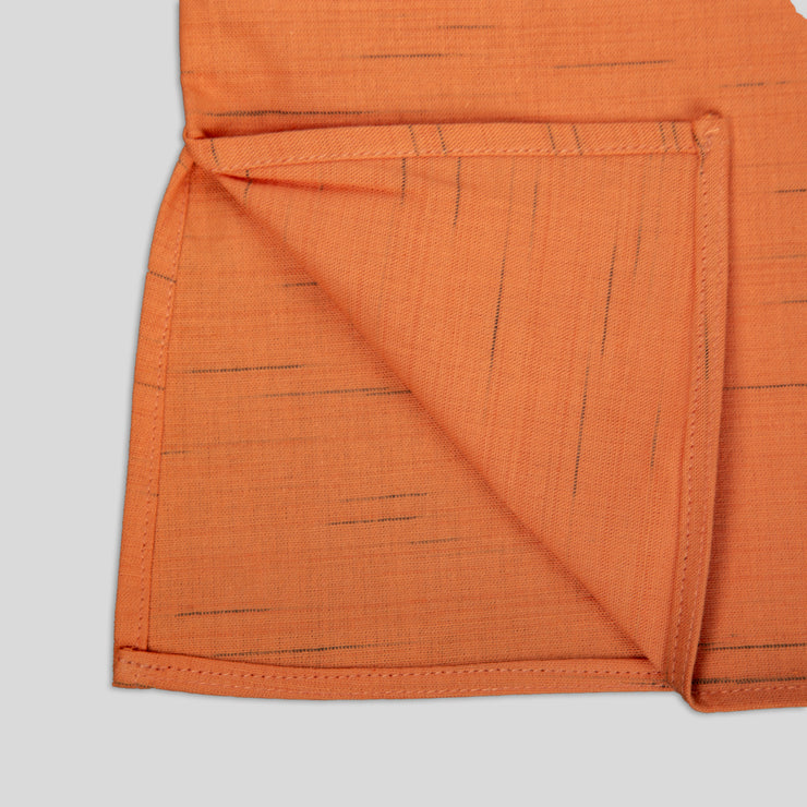 Orange Kurta Pyjama Set for Boys