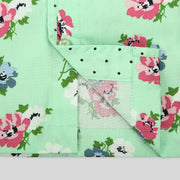 Green Flower Garden Sleep Wear For Girls