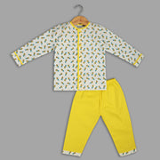 Pineapple Print Unisex Nightwear