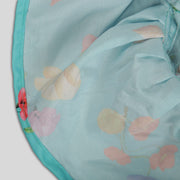 Sea Blue Frock For Girls
